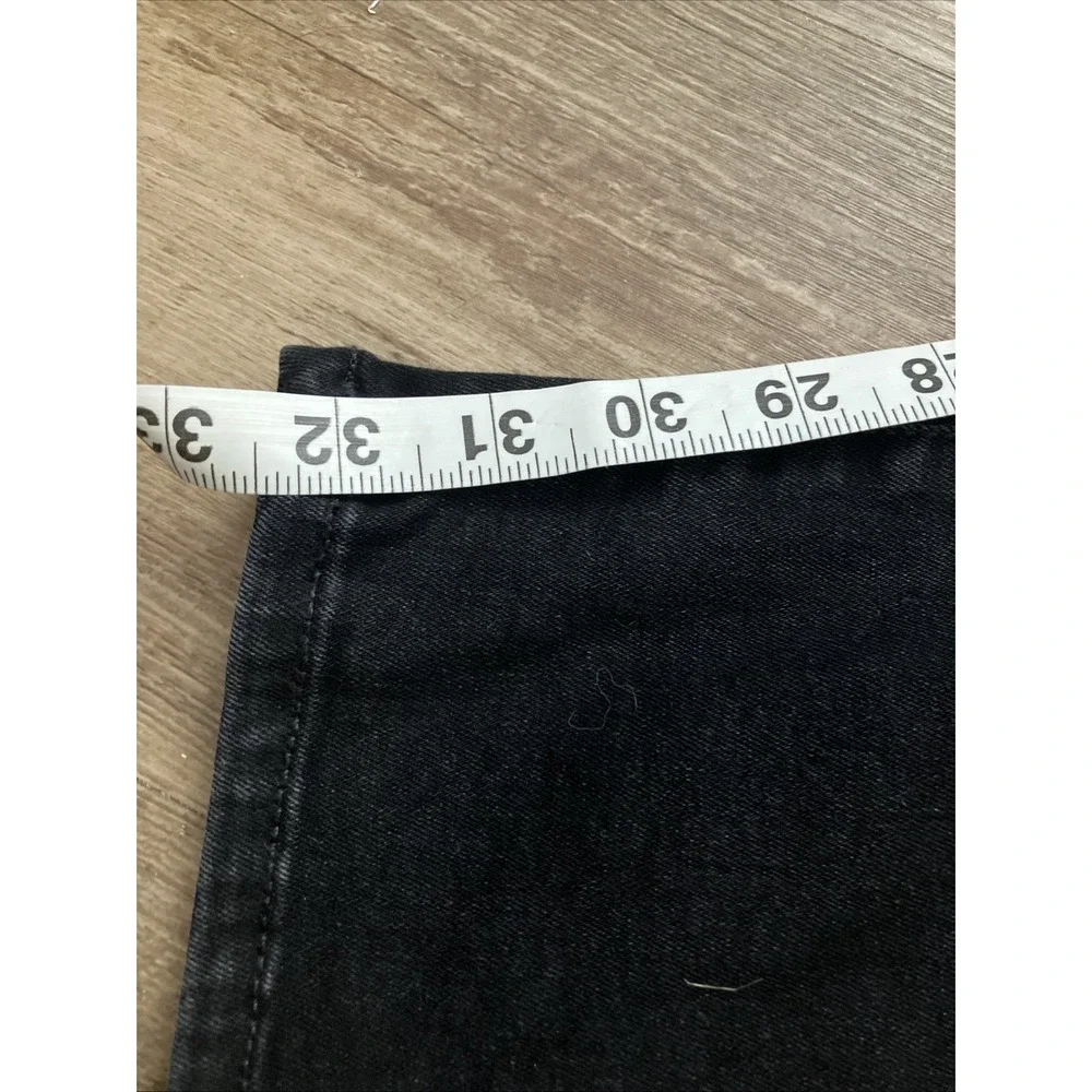 Lucky Brand Mens 221 Straight Leg Jeans Denim Black Jeans Size 34x32